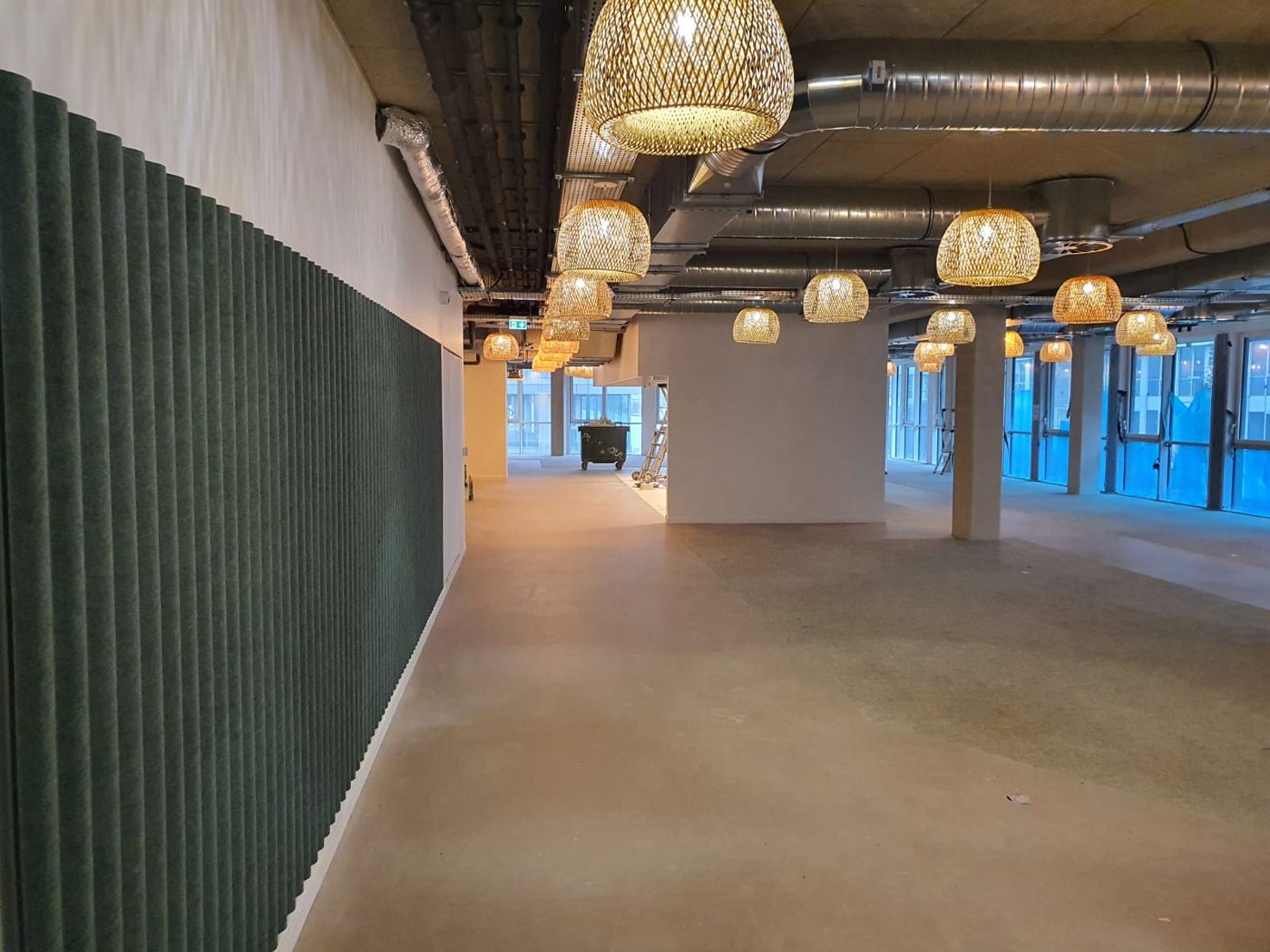 Acoustic Feature Wall — Completed — MM RENOV PARIS site photo